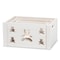 Baxton Studio Sagen ModernWhite Finished Wood 3-Piece Storage Crate Set 200-12271-ZORO - alternate 7
